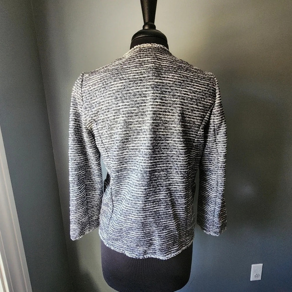 *NWT* Max Studio Striped Heathered Cardigan - Picture 5 of 6